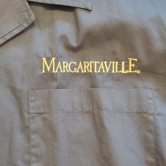Margaritaville embroidered mechanic button down shirt NWT - Picture 5 of 7